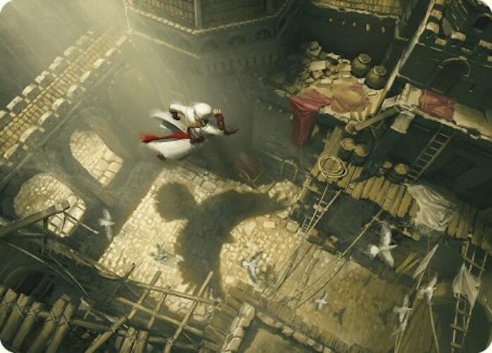 Rooftop Bypass Art Card [Assassin's Creed Art Series] | Jomio and Rueliete's Cards and Comics