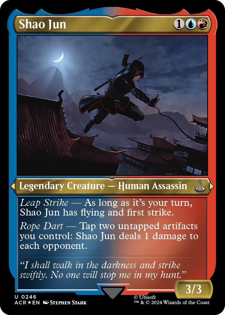 Shao Jun (Foil Etched) [Assassin's Creed] | Jomio and Rueliete's Cards and Comics