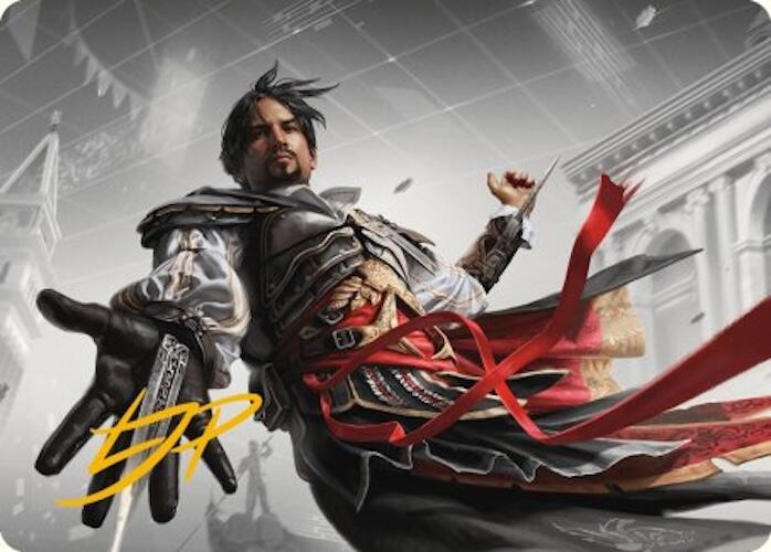 Ezio Auditore da Firenze Art Card (Gold-Stamped Signature) [Assassin's Creed Art Series] | Jomio and Rueliete's Cards and Comics