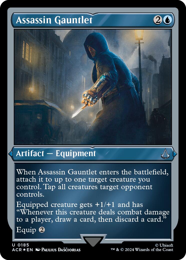 Assassin Gauntlet (Foil Etched) [Assassin's Creed] | Jomio and Rueliete's Cards and Comics