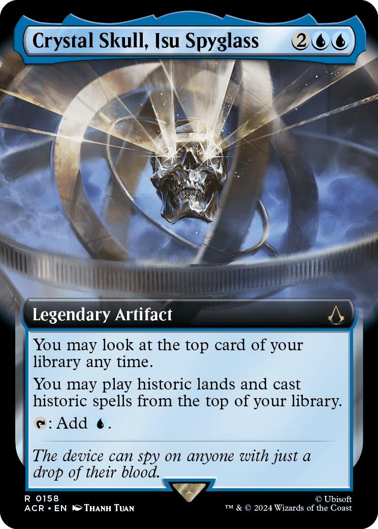 Crystal Skull, Isu Spyglass (Extended Art) [Assassin's Creed] | Jomio and Rueliete's Cards and Comics