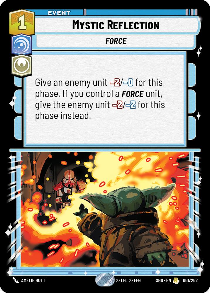 Mystic Reflection (051/262) (051/262) [Shadows of the Galaxy] | Jomio and Rueliete's Cards and Comics