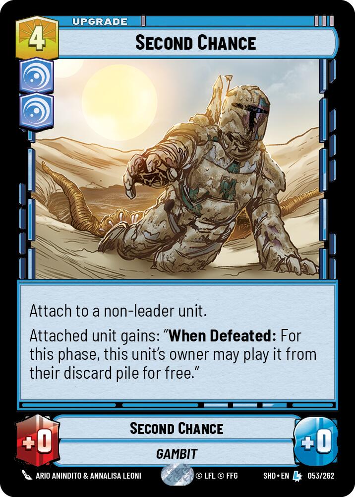 Second Chance (053/262) (053/262) [Shadows of the Galaxy] | Jomio and Rueliete's Cards and Comics
