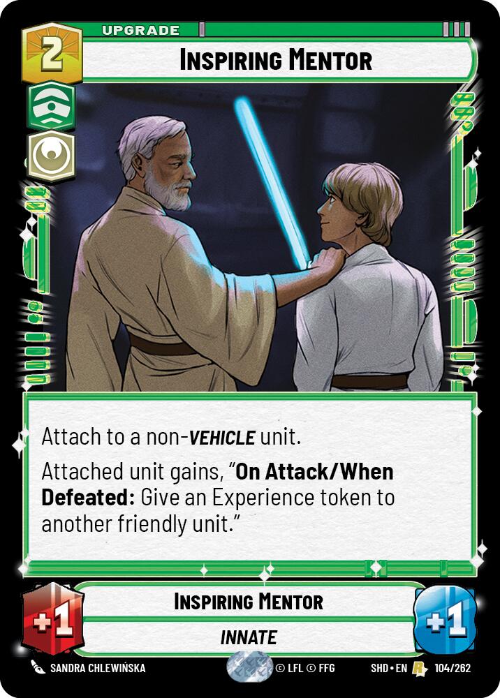 Inspiring Mentor (104/262) (104/262) [Shadows of the Galaxy] | Jomio and Rueliete's Cards and Comics