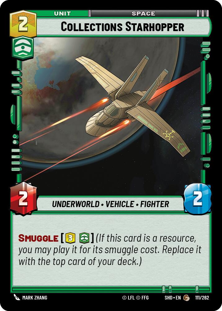 Collections Starhopper (111/262) [Shadows of the Galaxy] | Jomio and Rueliete's Cards and Comics