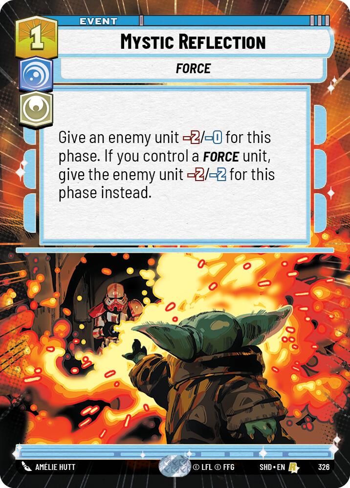 Mystic Reflection (326) (Hyperspace) (326) [Shadows of the Galaxy] | Jomio and Rueliete's Cards and Comics