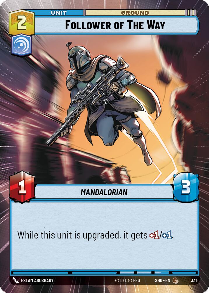 Follower of the Way (331) (Hyperspace) (331) [Shadows of the Galaxy] | Jomio and Rueliete's Cards and Comics