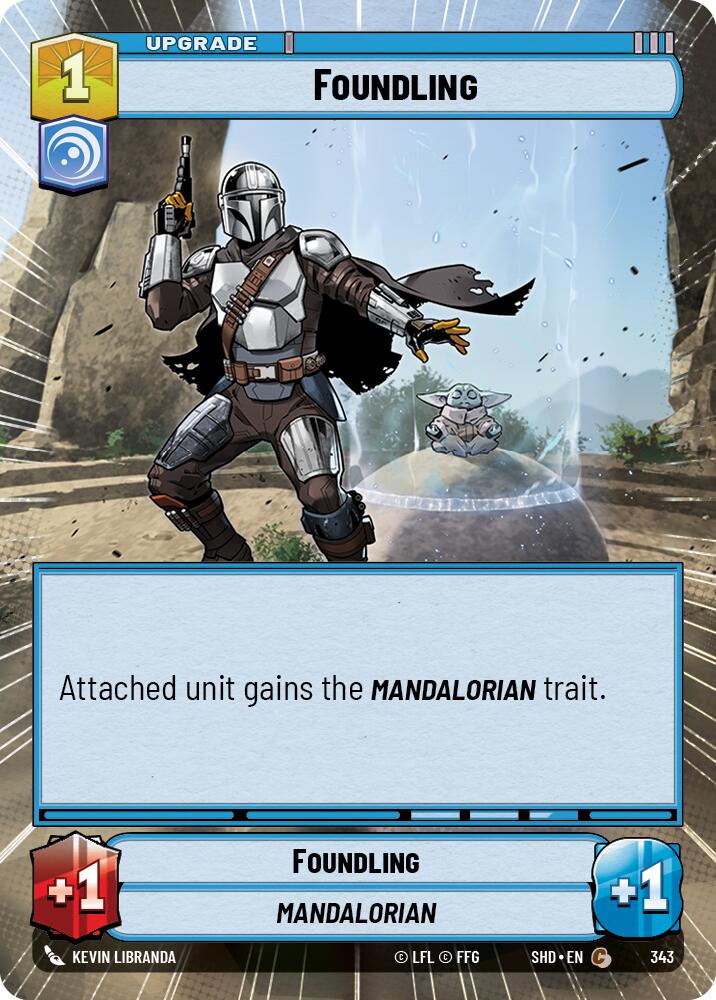 Foundling (343) (Hyperspace) (343) [Shadows of the Galaxy] | Jomio and Rueliete's Cards and Comics