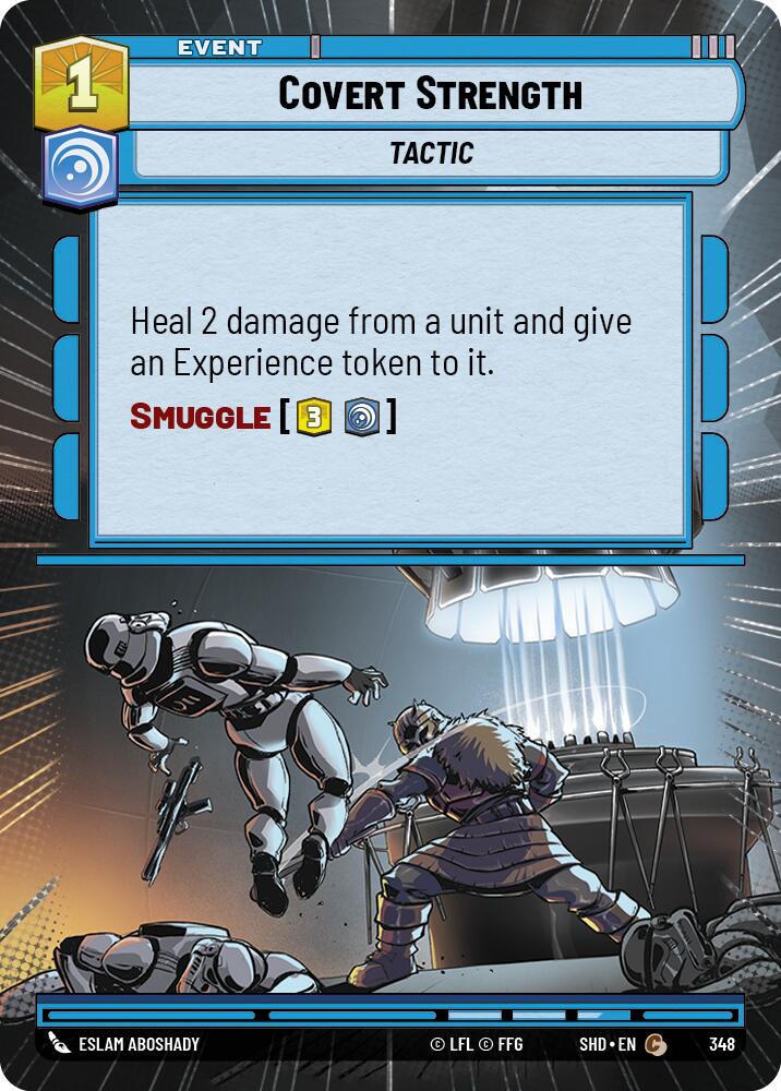 Covert Strength (348) (Hyperspace) (348) [Shadows of the Galaxy] | Jomio and Rueliete's Cards and Comics