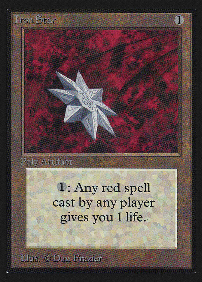 Iron Star [International Collectors' Edition] | Jomio and Rueliete's Cards and Comics