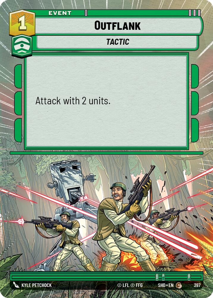 Outflank (397) (Hyperspace) (397) [Shadows of the Galaxy] | Jomio and Rueliete's Cards and Comics