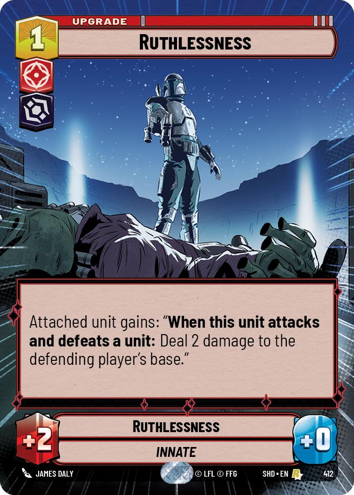 Ruthlessness (412) (Hyperspace) (412) [Shadows of the Galaxy] | Jomio and Rueliete's Cards and Comics
