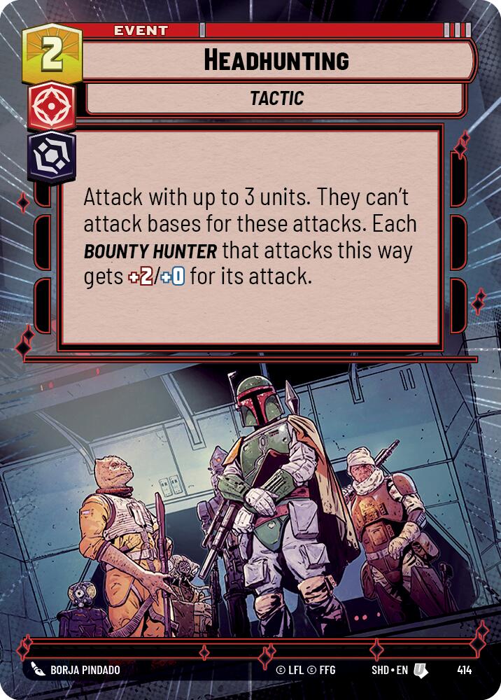 Headhunting (414) (Hyperspace) (414) [Shadows of the Galaxy] | Jomio and Rueliete's Cards and Comics