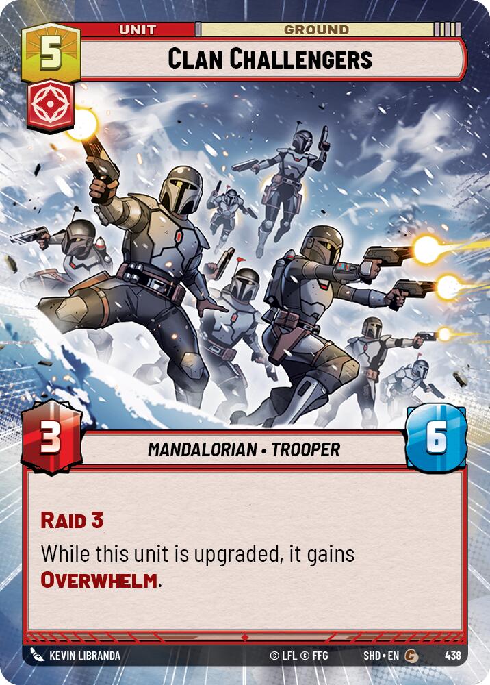 Clan Challengers (Hyperspace) (438) [Shadows of the Galaxy] | Jomio and Rueliete's Cards and Comics