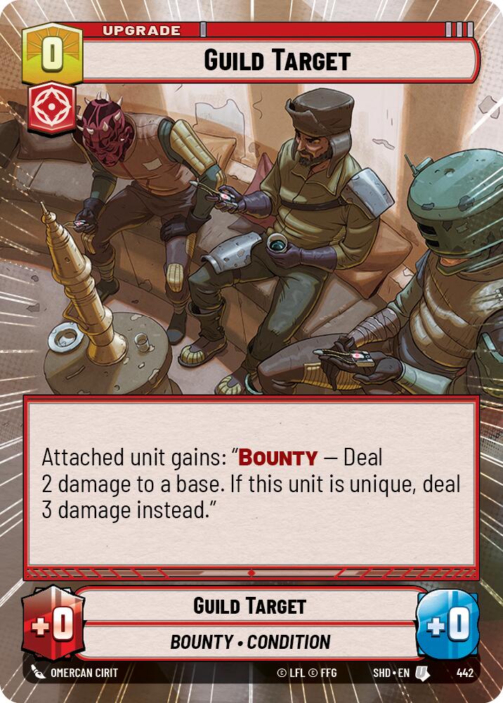 Guild Target (442) (Hyperspace) (442) [Shadows of the Galaxy] | Jomio and Rueliete's Cards and Comics