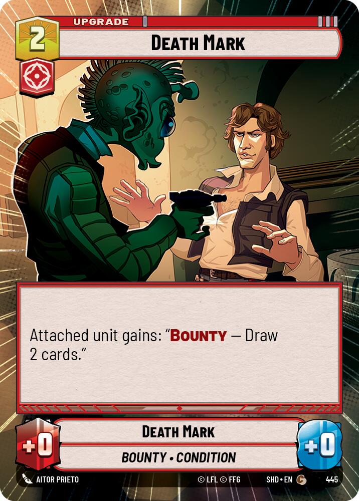 Death Mark (445) (Hyperspace) (445) [Shadows of the Galaxy] | Jomio and Rueliete's Cards and Comics