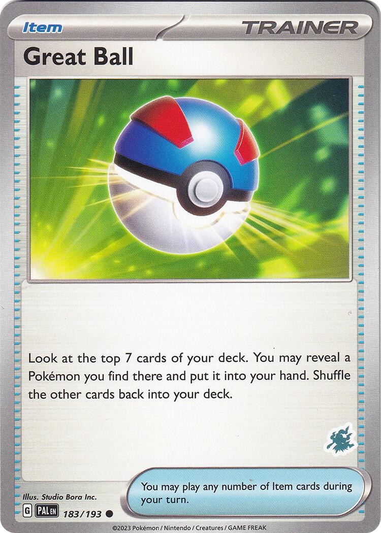 Great Ball (183/193) (Darkrai Deck) [Battle Academy 2024] | Jomio and Rueliete's Cards and Comics
