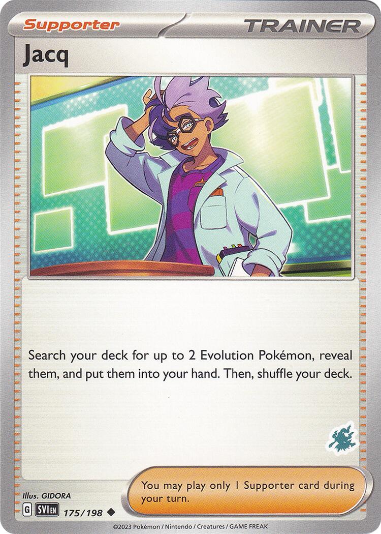 Jacq (175/198) (Darkrai Deck) [Battle Academy 2024] | Jomio and Rueliete's Cards and Comics