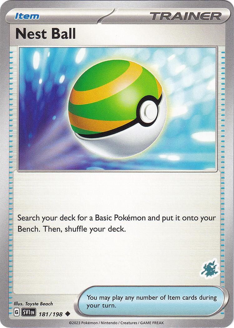 Nest Ball (181/198) (Darkrai Deck) [Battle Academy 2024] | Jomio and Rueliete's Cards and Comics