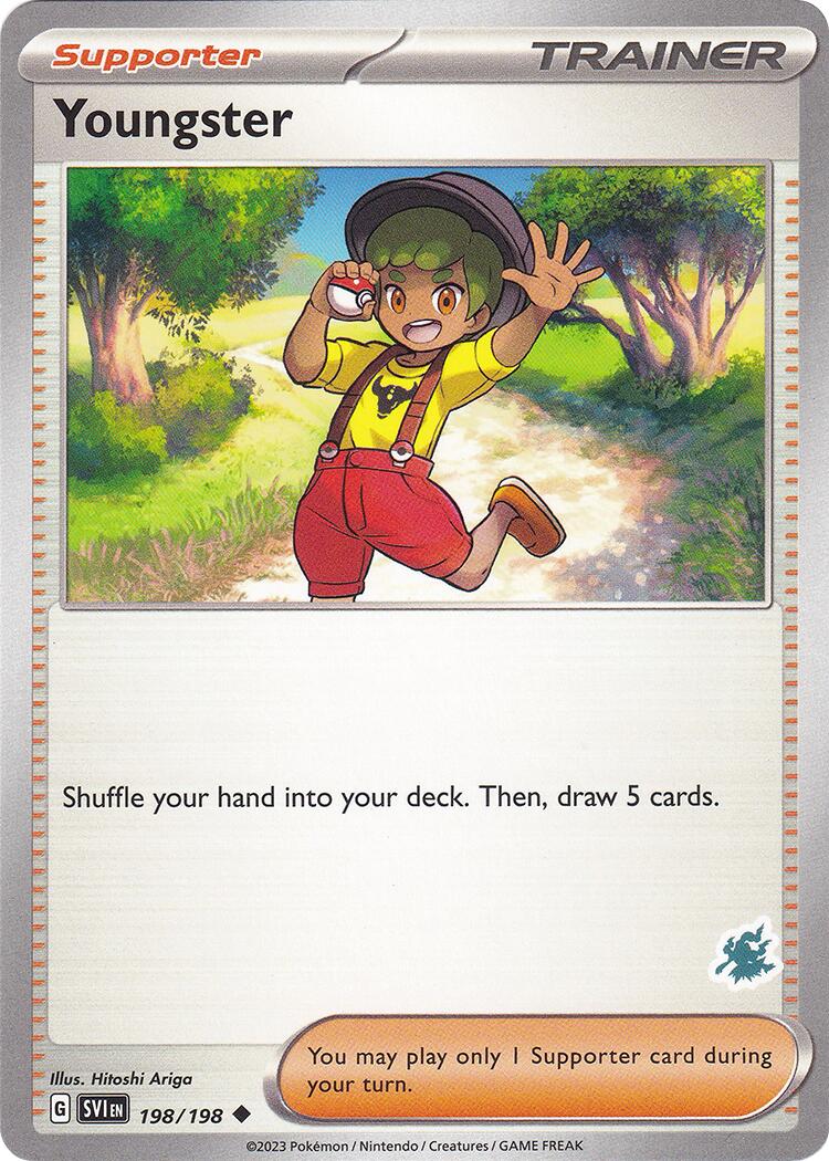 Youngster (198/198) (Darkrai Deck) [Battle Academy 2024] | Jomio and Rueliete's Cards and Comics