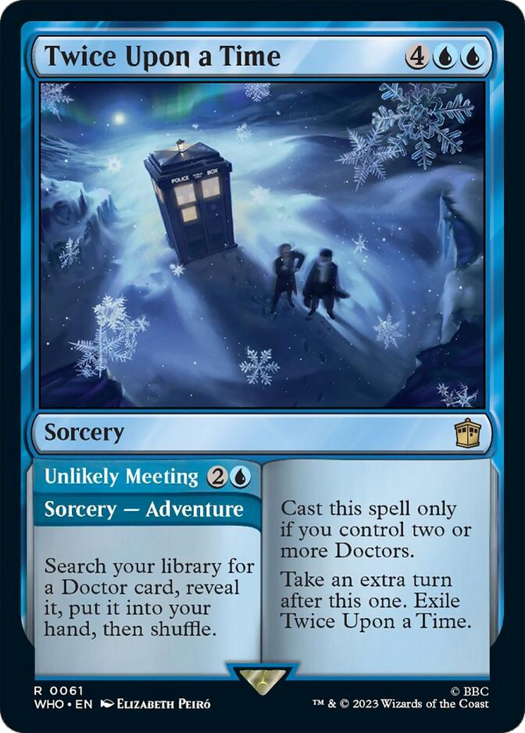Twice Upon a Time // Unlikely Meeting [Doctor Who] | Jomio and Rueliete's Cards and Comics