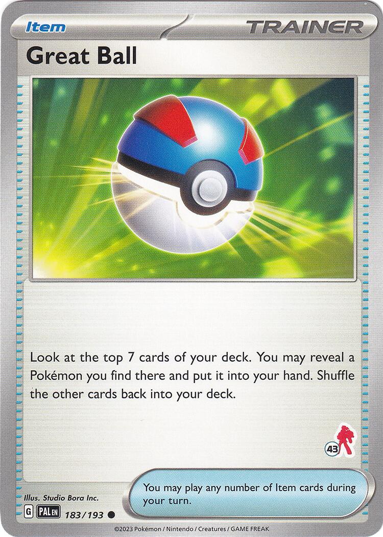 Great Ball (183/193) (Armarouge Stamp #43) [Battle Academy 2024] | Jomio and Rueliete's Cards and Comics