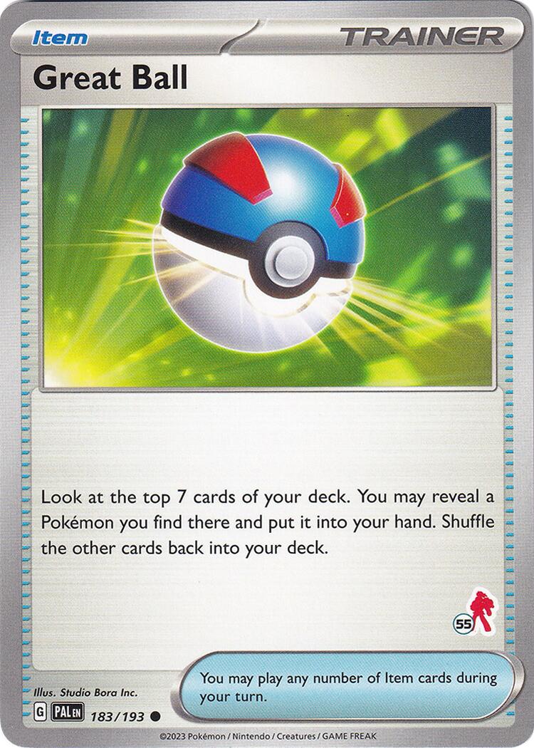 Great Ball (183/193) (Armarouge Stamp #55) [Battle Academy 2024] | Jomio and Rueliete's Cards and Comics