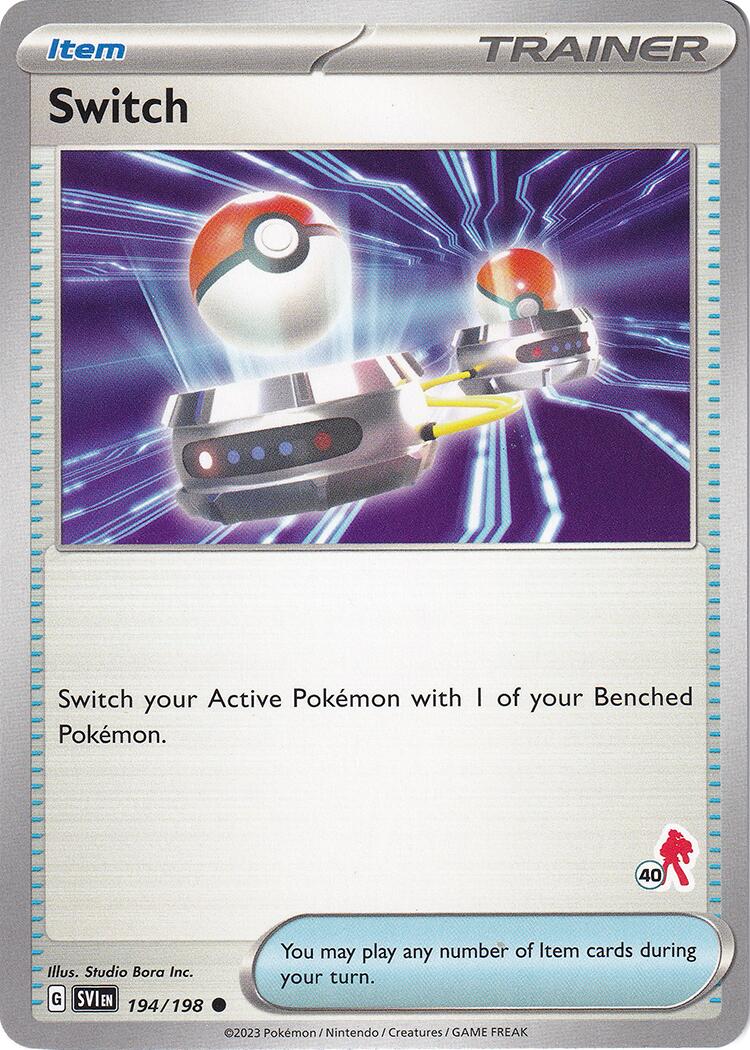 Switch (194/198) (Armarouge Stamp #40) [Battle Academy 2024] | Jomio and Rueliete's Cards and Comics