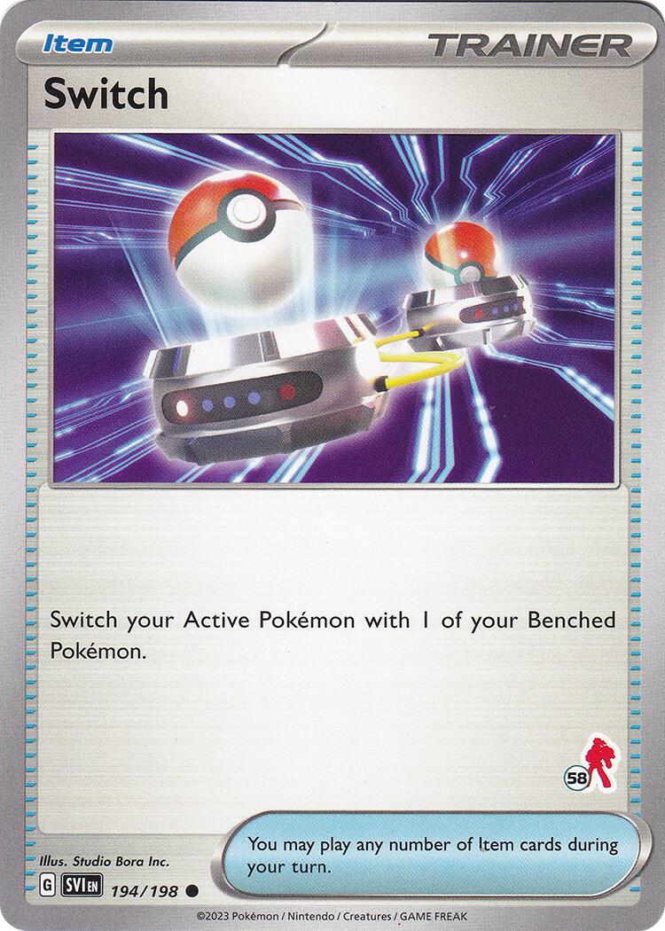 Switch (194/198) (Armarouge Stamp #58) [Battle Academy 2024] | Jomio and Rueliete's Cards and Comics