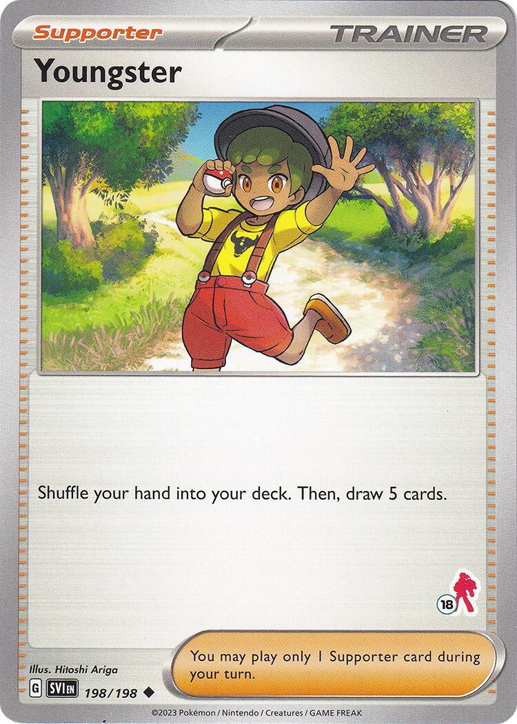 Youngster (198/198) (Armarouge Stamp #18) [Battle Academy 2024] | Jomio and Rueliete's Cards and Comics