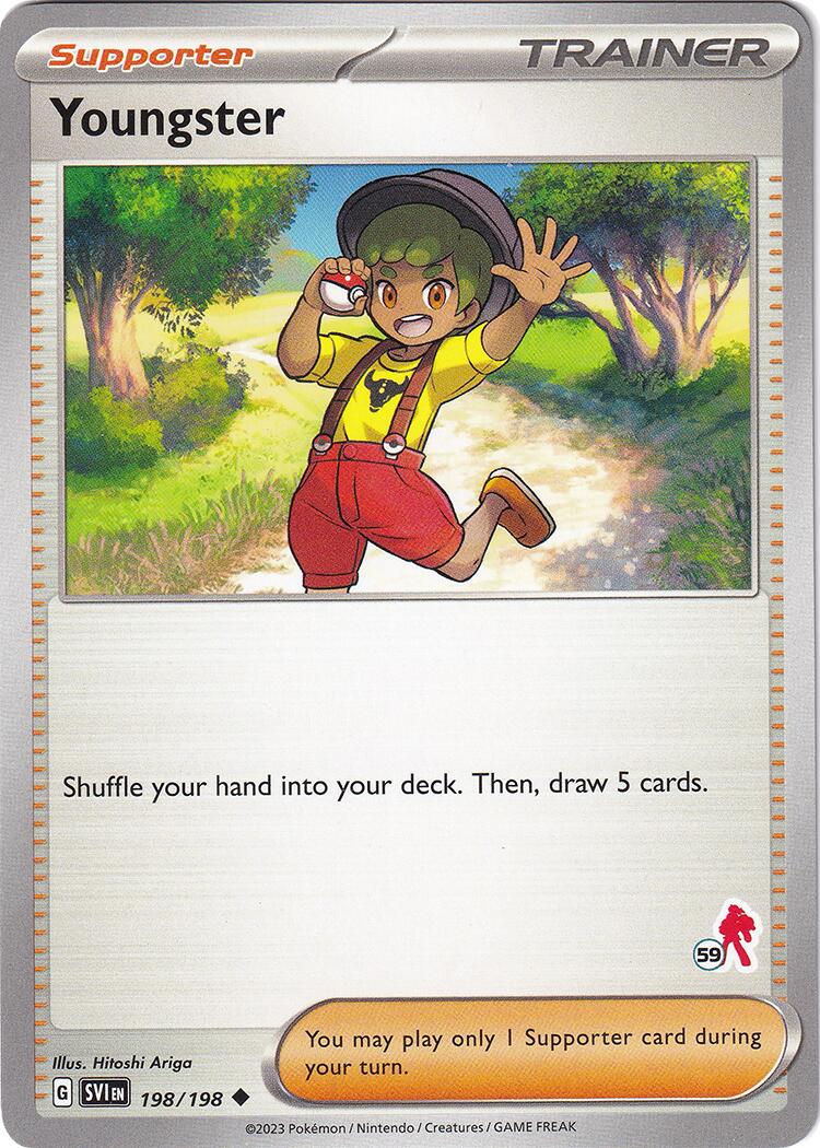 Youngster (198/198) (Armarouge Stamp #59) [Battle Academy 2024] | Jomio and Rueliete's Cards and Comics
