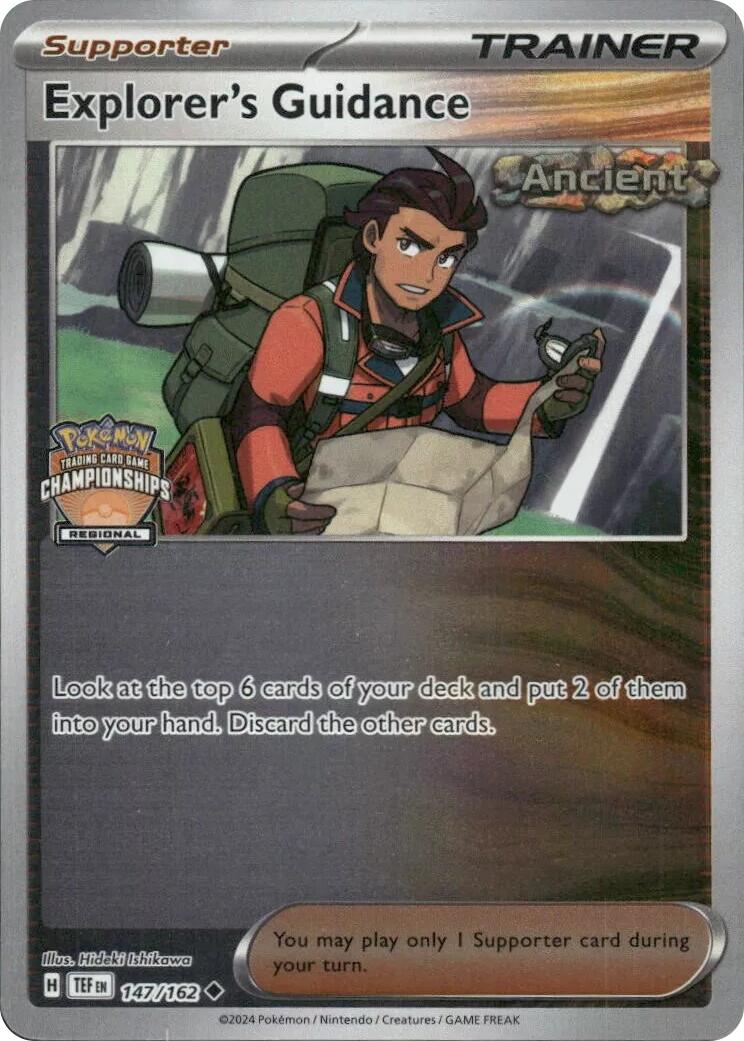 Explorer's Guidance (147/162) (2023 Regional Championships) [League & Championship Cards] | Jomio and Rueliete's Cards and Comics
