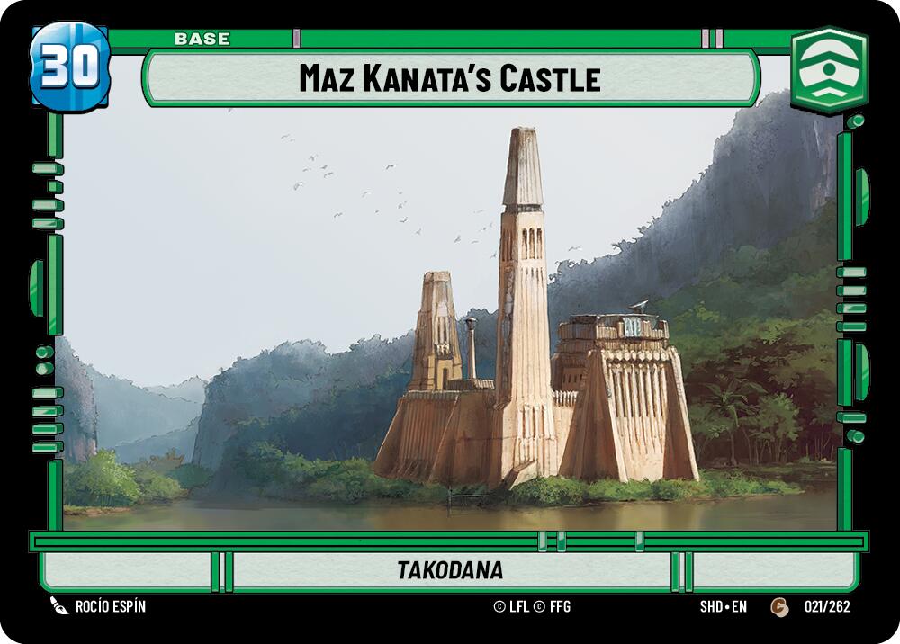 Maz Kanata's Castle // Shield (021 // T02) (021 // T02) [Shadows of the Galaxy] | Jomio and Rueliete's Cards and Comics