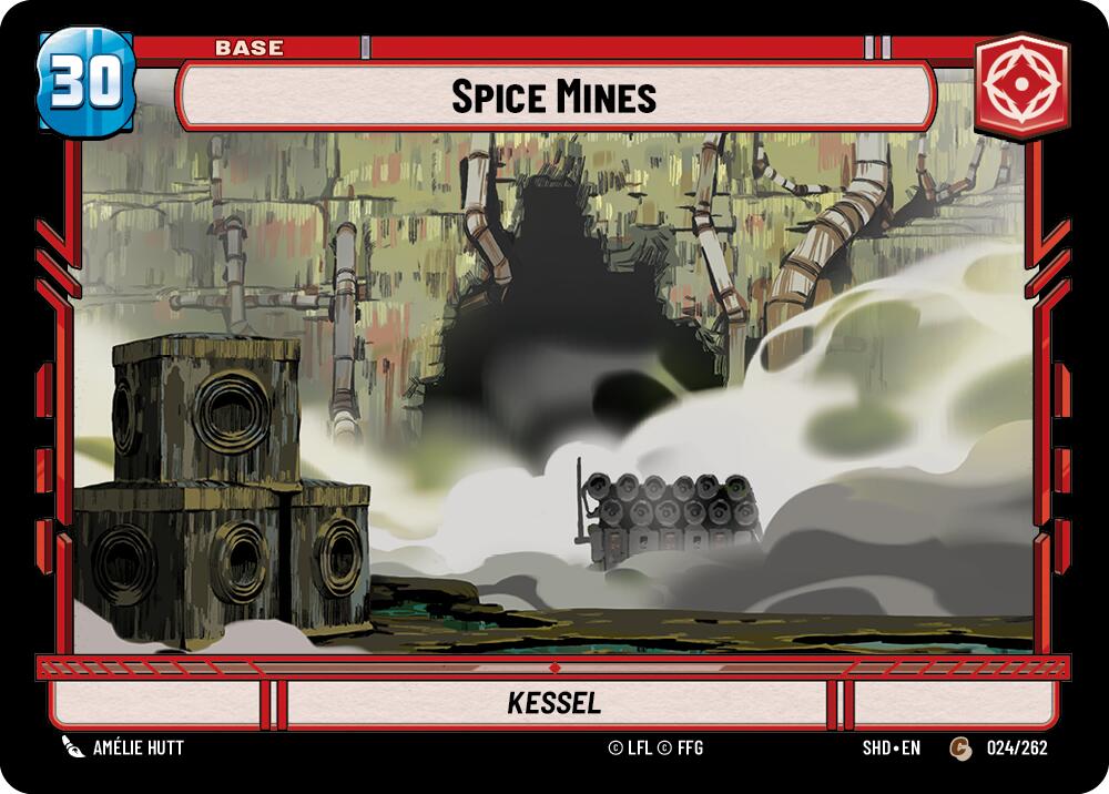 Spice Mines // Experience (024 // T01) (024 // T01) [Shadows of the Galaxy] | Jomio and Rueliete's Cards and Comics