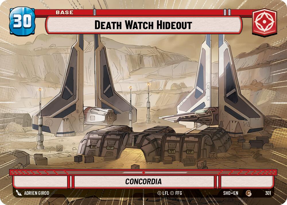 Death Watch Hideout // Experience (301 // T03) (Hyperspace) (301 // T03) [Shadows of the Galaxy] | Jomio and Rueliete's Cards and Comics