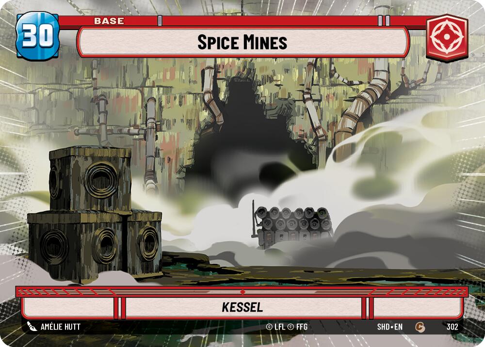 Spice Mines // Experience (302 // T03) (Hyperspace) (302 // T03) [Shadows of the Galaxy] | Jomio and Rueliete's Cards and Comics