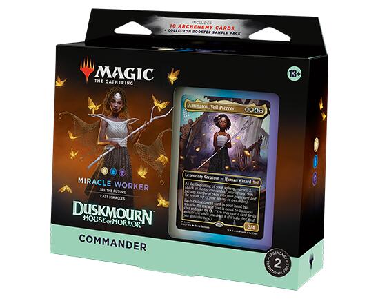 Duskmourn: House of Horror - Miracle Worker Commander Deck | Jomio and Rueliete's Cards and Comics