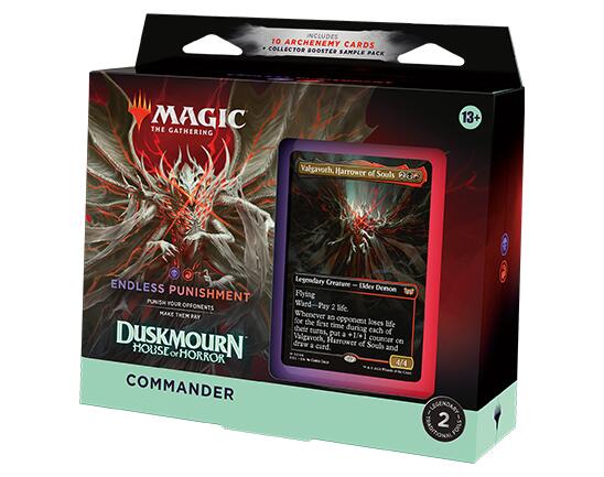 Duskmourn: House of Horror - Endless Punishment Commander Deck | Jomio and Rueliete's Cards and Comics