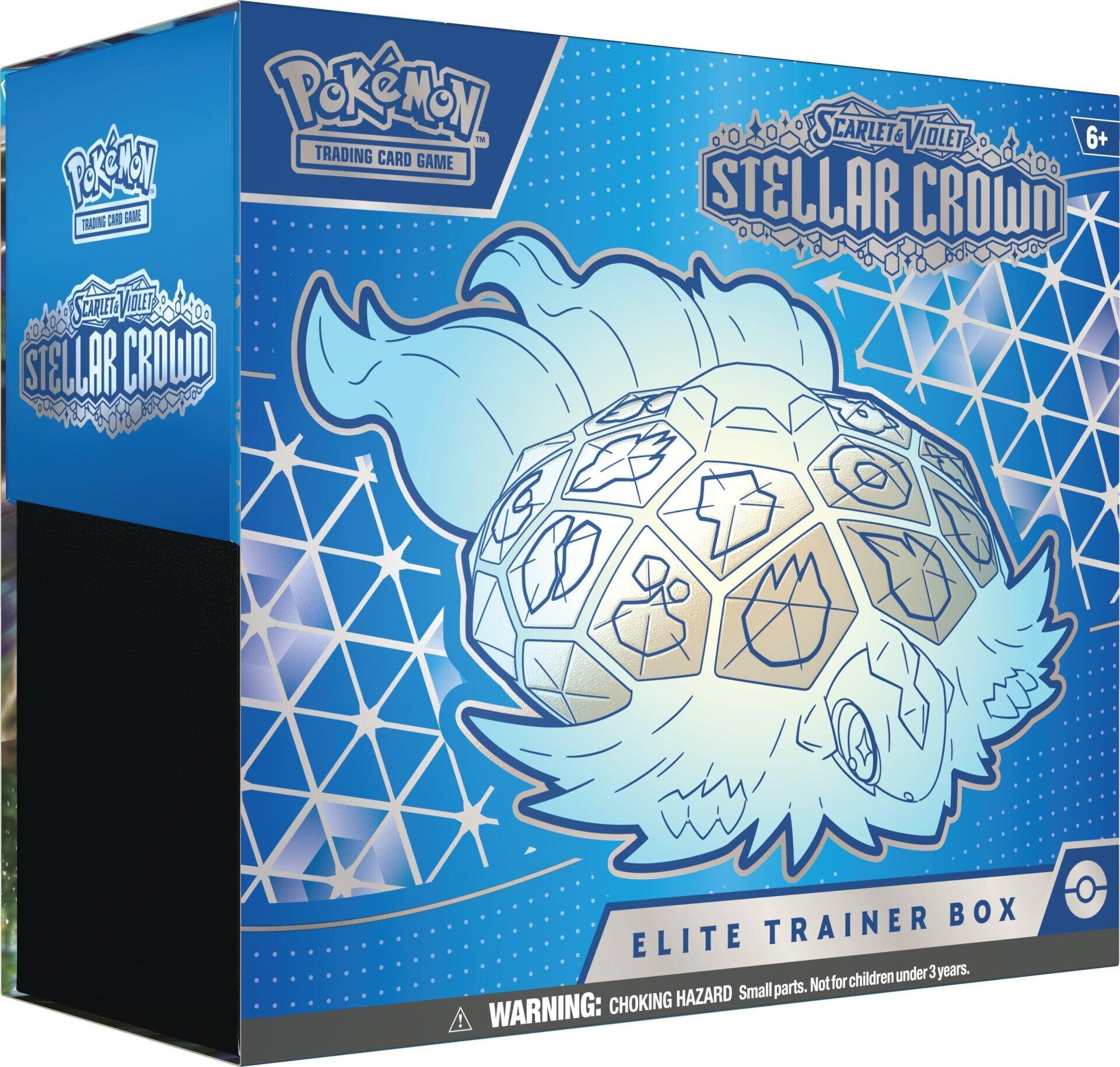 Scarlet & Violet: Stellar Crown - Elite Trainer Box | Jomio and Rueliete's Cards and Comics