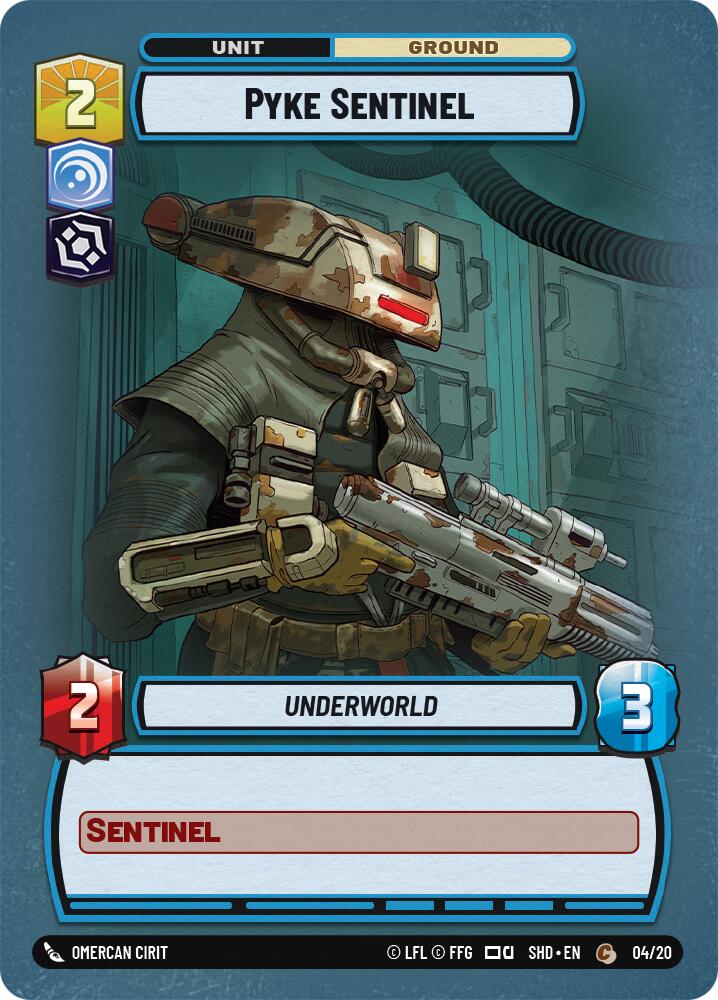 Pyke Sentinel (04/20) [Shadows of the Galaxy: Weekly Play] | Jomio and Rueliete's Cards and Comics