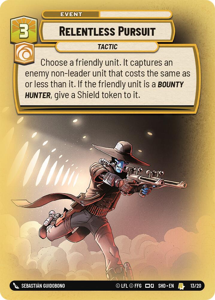 Relentless Pursuit (13/20) [Shadows of the Galaxy: Weekly Play] | Jomio and Rueliete's Cards and Comics