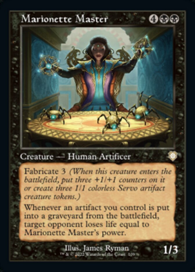 Marionette Master (Retro) [The Brothers' War Commander] | Jomio and Rueliete's Cards and Comics