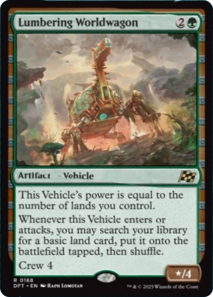 Lumbering Worldwagon [Aetherdrift] | Jomio and Rueliete's Cards and Comics