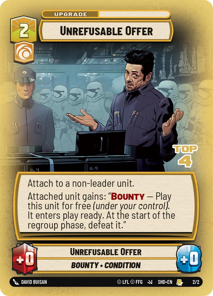 Unrefusable Offer (2/2) (Top 4) (2/2) [Store Showdown Promos] | Jomio and Rueliete's Cards and Comics