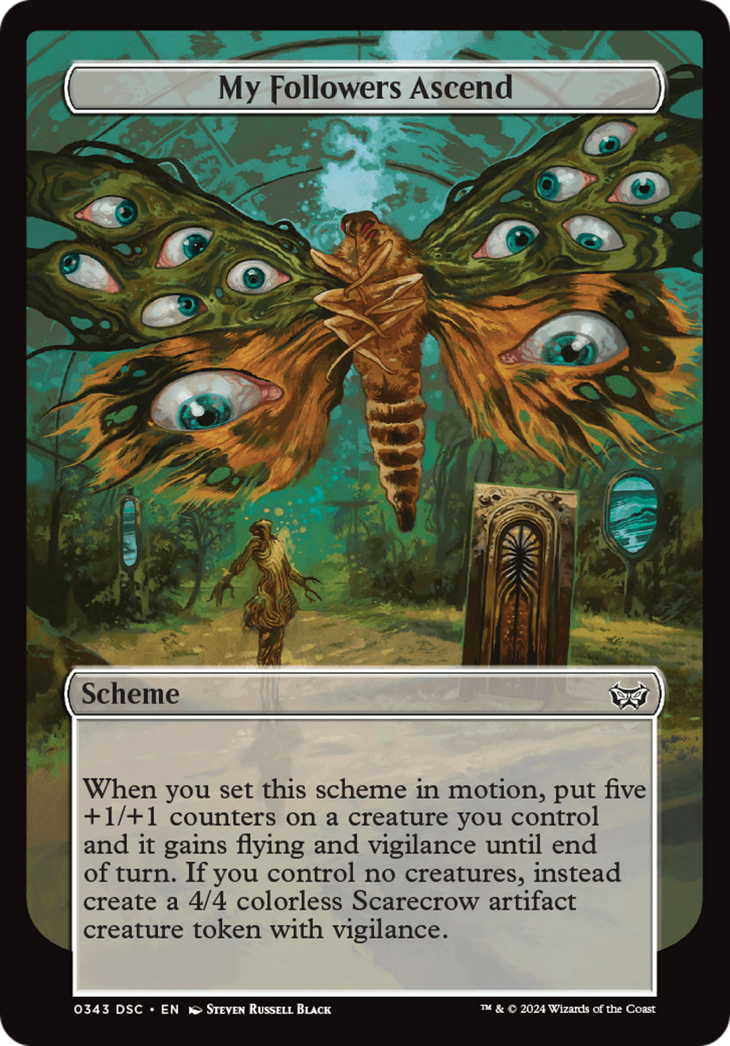My Followers Ascend (Full Art) [Duskmourn: Archenemy] | Jomio and Rueliete's Cards and Comics