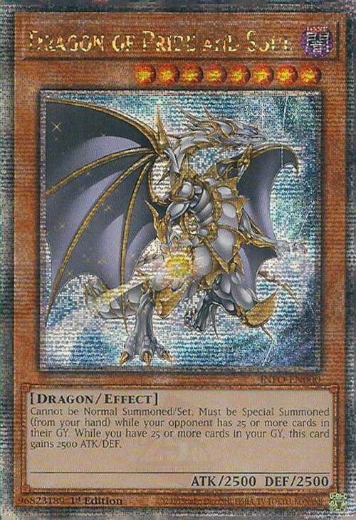 Dragon of Pride and Soul (Quarter Century Secret Rare) [INFO-EN000] Quarter Century Secret Rare | Jomio and Rueliete's Cards and Comics