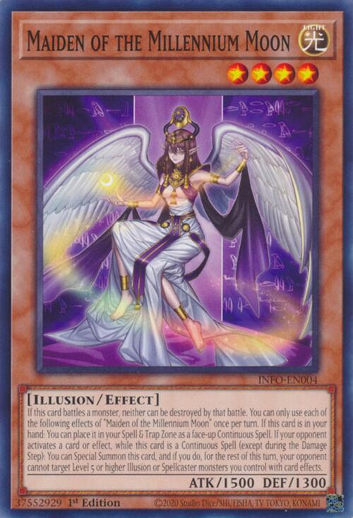 Maiden of the Millennium Moon [INFO-EN004] Common | Jomio and Rueliete's Cards and Comics
