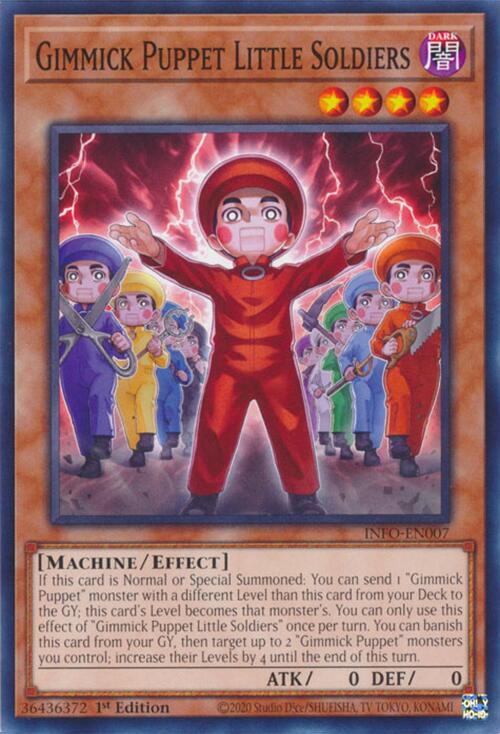 Gimmick Puppet Little Soldiers [INFO-EN007] Common | Jomio and Rueliete's Cards and Comics