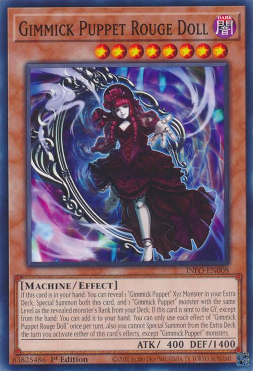 Gimmick Puppet Rouge Doll [INFO-EN008] Common | Jomio and Rueliete's Cards and Comics