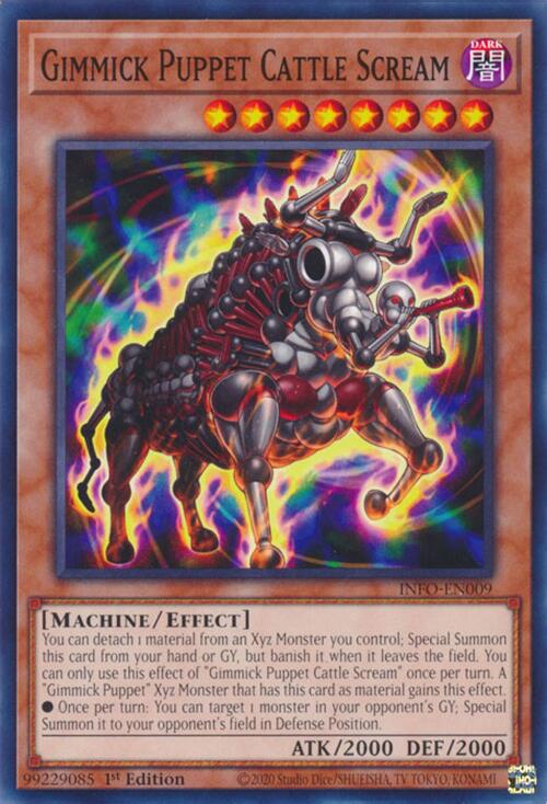 Gimmick Puppet Cattle Scream [INFO-EN009] Common | Jomio and Rueliete's Cards and Comics